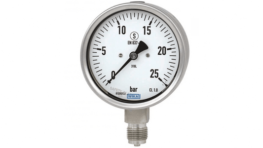 WIKA 63 mm G 1/4 Pressure Gauge – 2.5 bar