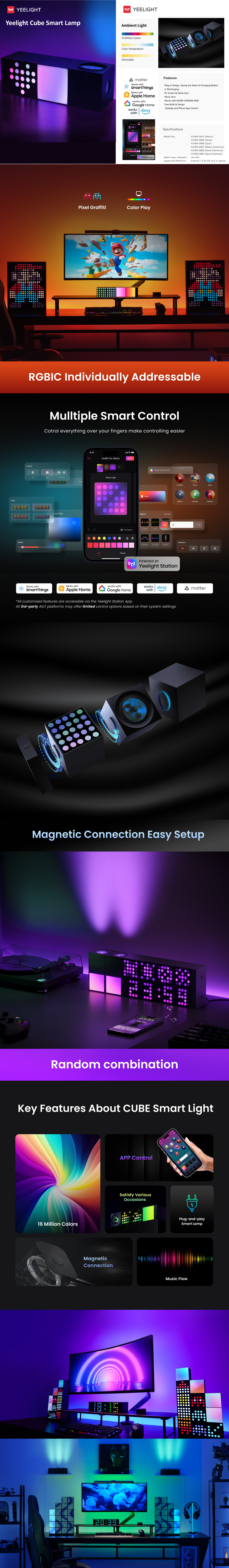 Yeelight Cube Smart Lamp