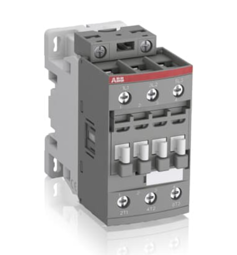 ABB AF38 Contactor, 230V dc Coil, 3-Pole, 24 A, 18.5 kW 250V, 3 NO, 690V ac