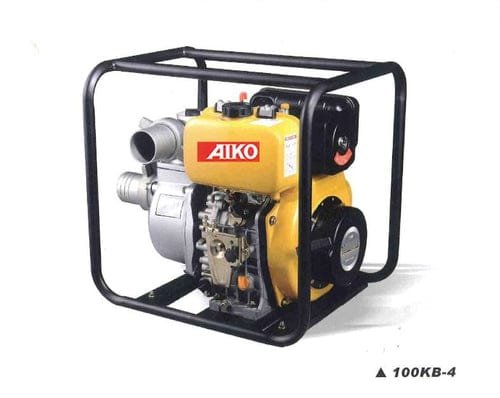 Aiko 2"X2" Diesel Water Pump With Big Diesel Tank | Model : WP-50KB-S-D