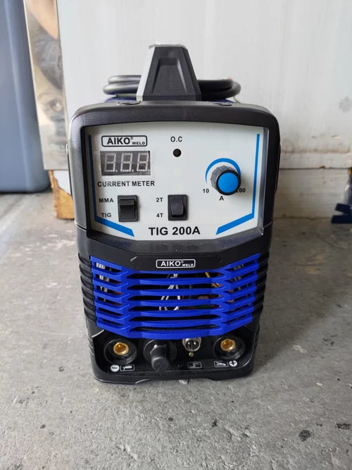 AIKO 200V/1P 2T/4T TIG Welding Machine Come With come with 4m Torch, 3m Earth Cable & Gas Hose