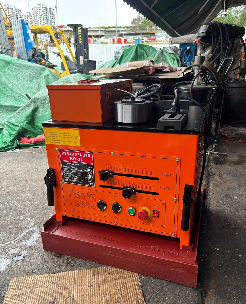 Aiko 220V ,32mm Rebar Bender (Mini Table Type) | Model : RBB-RB32