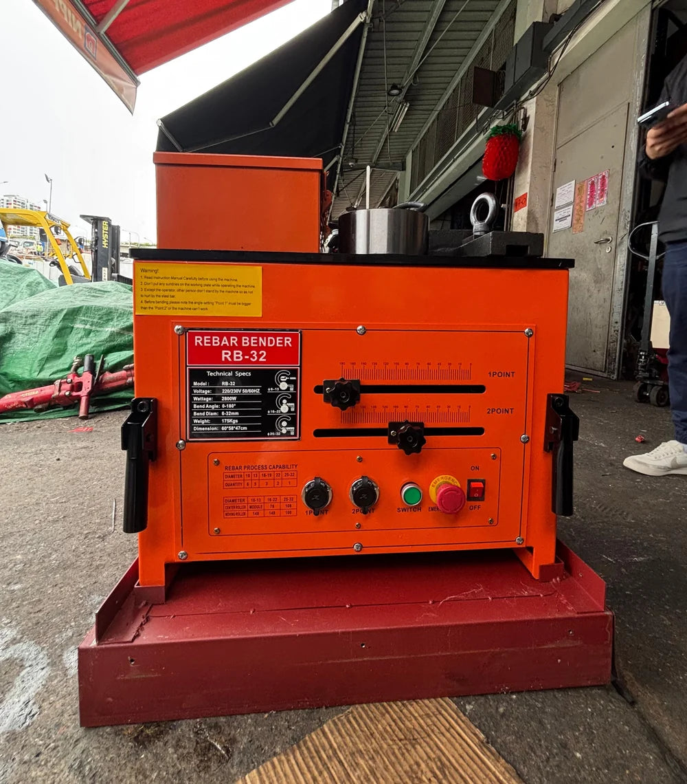 Aiko 220V ,32mm Rebar Bender (Mini Table Type) | Model : RBB-RB32