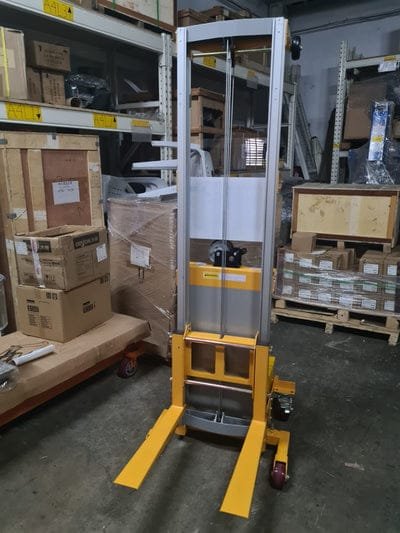 Aiko Aluminium 159kg/3m-3.5m High Lift Stacker With Counter Weight | Model : PT-BC159
