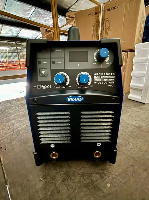 Riland ARC315GTS (1P/220V,380V) Welder W/3M Welding Cable & 3M Ground Cable