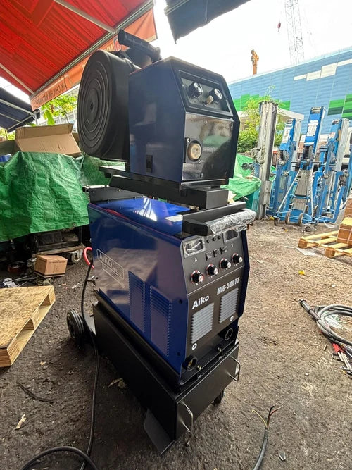 Aiko Mig500Tt Welder (10M Wire Conect) C/W4M Qtb500 Torch + 3M 50Mm2 Welding & Earth Cable