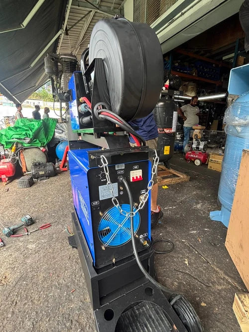 Aiko Mig500Tt Welder (10M Wire Conect) C/W4M Qtb500 Torch + 3M 50Mm2 Welding & Earth Cable