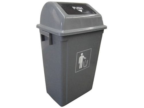 Aiko Push Lid Dustbin