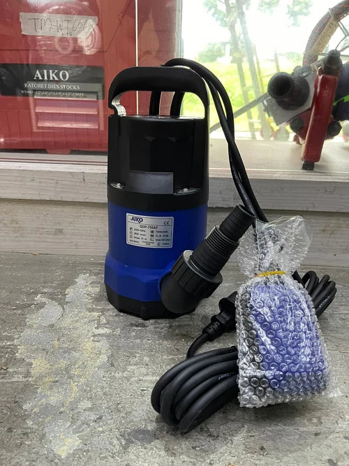 Aiko Submersible Pump (Without Float or Auto/ with float) 1.5" 0.5/1 Hp | Model : WP-QDP
