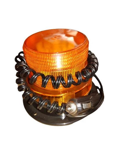 AIKO Yellow LED Warning Light (Revolving Lamp) with Car Plug | Model : RL-7713