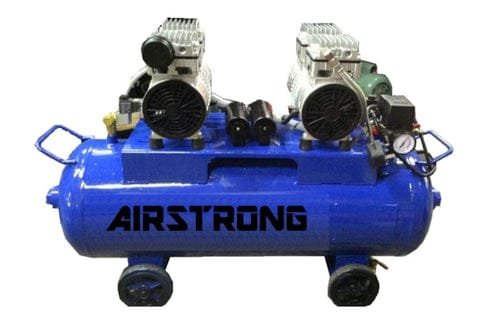 Airstrong GDG50-ASME-4 4HP 50L Silent Oil-Free Air Compressor