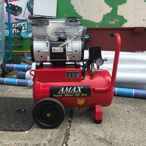 Amax Silent Oil-Less Air Compressor | 1.5HP & 2.5HP | 10L & 24L