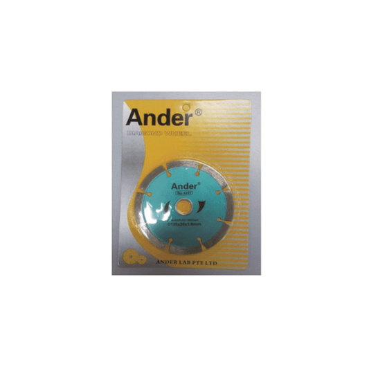 "ANDER" Diamond Wheel For Concrete 4"