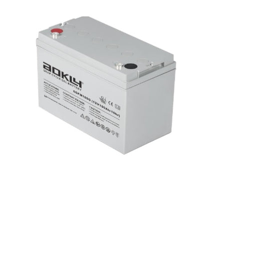 AOKLY Seal Lead Acid Battery 12V 100AH-EXIT/Emergency-DELIGHT OptoElectronics Pte. Ltd