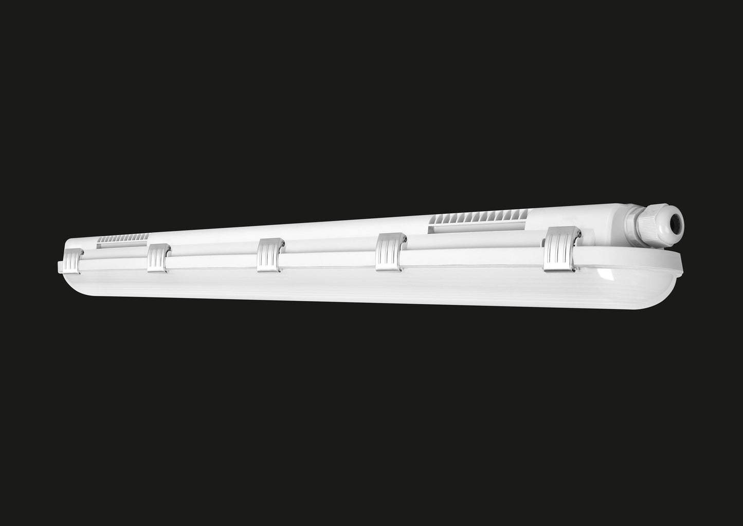 Ledvance Damp Proof 4Ft Fixture With 2x17.5 6500K T8 Tube and Sensor