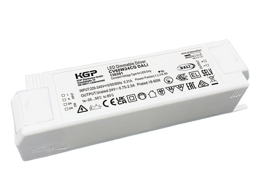 KGP LED  CV60W24CG 60W 24V Dali Dimmable Driver