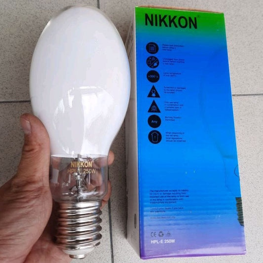 Nikkon HPMV High Pressure Mercury Vapor Lamp 250W 4200K