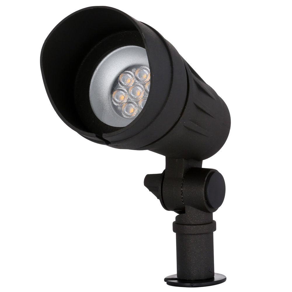 Ilmas Ultra-Spot Outdoor Die Cast Aluminium Spotlight (IP65) LED Spot Light With Mounting Base Plate-Fixture-DELIGHT OptoElectronics Pte. Ltd