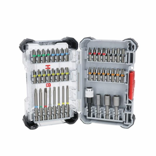 Bosch 44pcs Pick & Click Extra Hard Screwdriver Bit Set | 2607017734