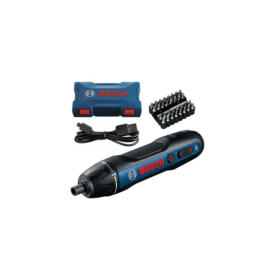 BOSCH GO 2 Smart Cordless Screwdriver Kit. micro-USB cable &amp; 33pcs Screw Bits set.