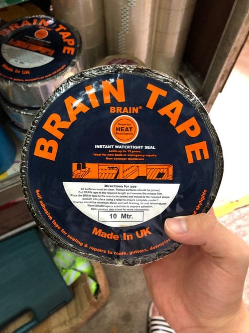 Brain Aluminium Tape 2 x 10m