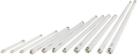 Oshima Fluorescent Lamp Daylight FL-20/18-24 6400K 18W 25.5 x 588.7mm T8 Tube x10pcs
