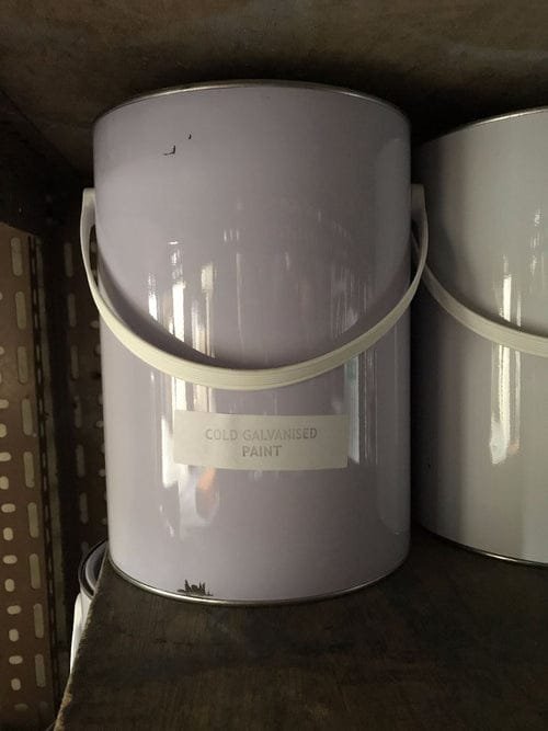 Cougar Cold Galvanised Paint 4L