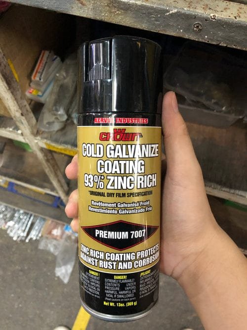 Crown 13 oz Cold Galvanised Coating