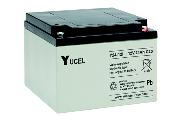 Yuasa 12V Insert M5 Sealed Lead Acid Battery, 24Ah