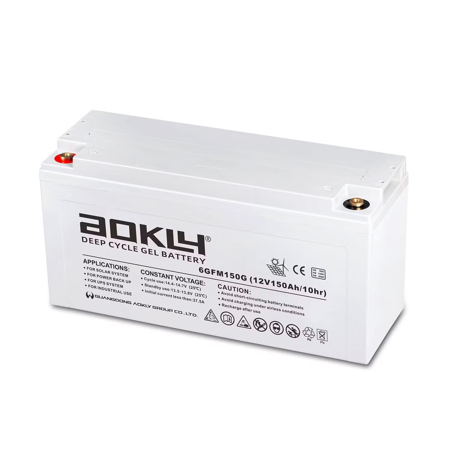 AOKLY 6GFM150G (12V/150Ah) Sealed Lead Acid Battery