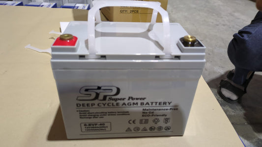 SUPER POWER 12V 40AH MAINTENANCE FREE BATTERY