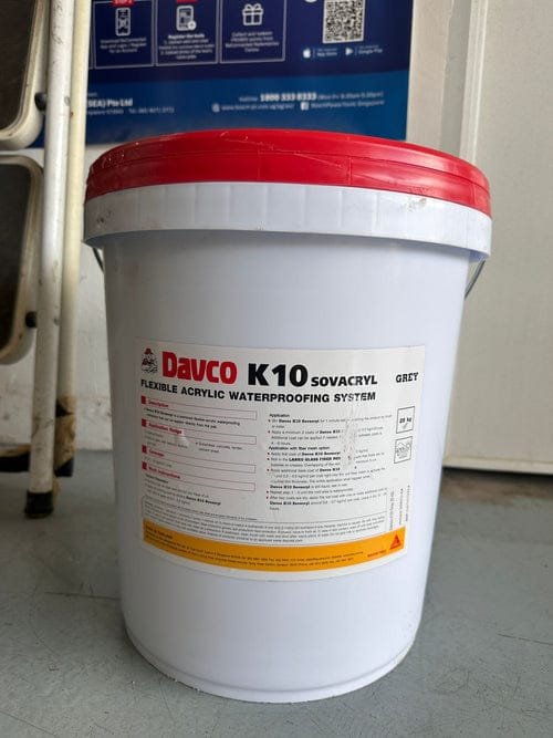 Davco 25kg K10 Sovacrly | Color : White &amp; Grey | Model : DAVCO-K10