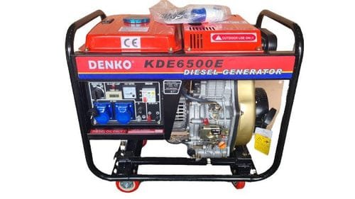 Denko Diesel Generator 5.0 kW with NS40 Battery
