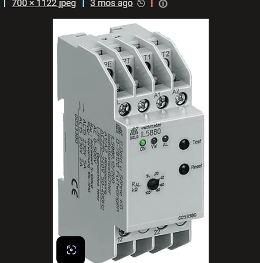 Dold Monitoring Relay, 3, 1 Phase, 0 to 500 V Monitor Range, DPDT, DIN Rail 110 to 240 V dc