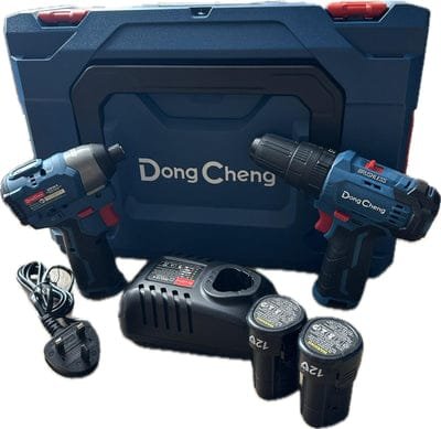 Dong Cheng 12V Brushless Drill & Impact Driver Kit D-DCKIT25EK