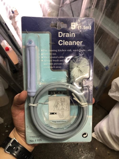 Drain Cleaner 1/4" x 5ft (1.5m) | Model : DC-1105