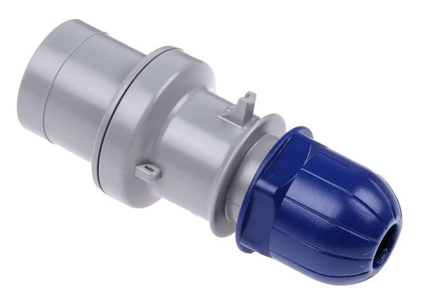 Scame IP44 Blue Cable Mount 2P + E Industrial Power Plug, Rated At 16A, 230 Vx 6Pcs