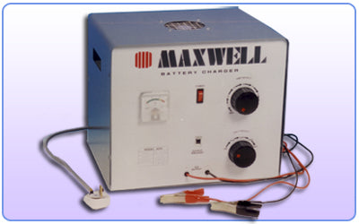 MAXWELL M820F INPUT VOLTAGE (AC) = 220V-240V (50/60 HZ) Battery Charger