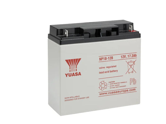 Yuasa 12V M5 Sealed Lead Acid Battery, 17.2AH