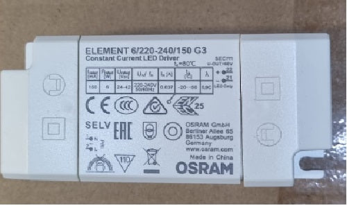 Osram ELEMENT 6/220-240/150 G3 ELEMENT G3 | Compact constant current LED driver – Non dimmable