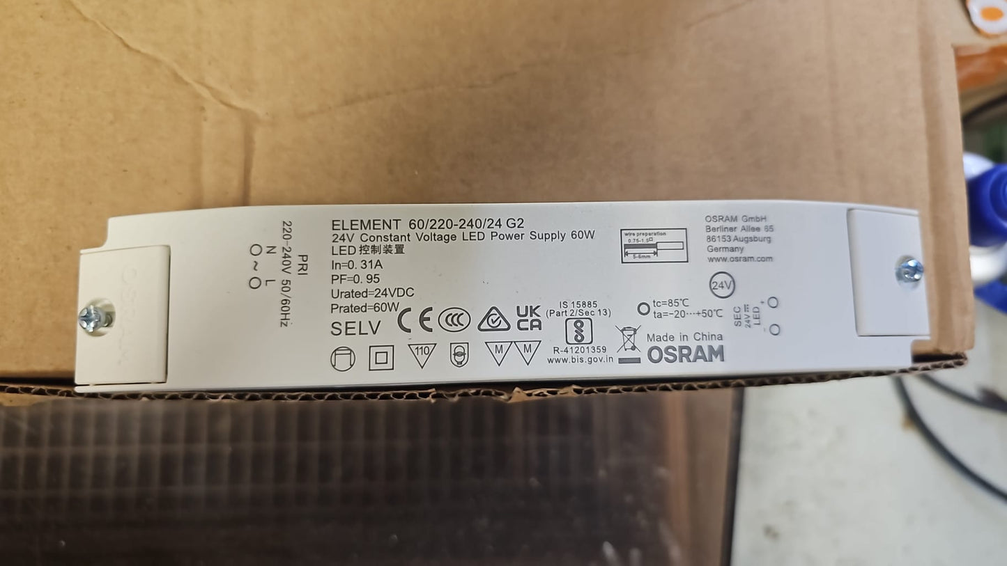 Osram Element 60/220-240V G2 24V Constant Voltage Driver