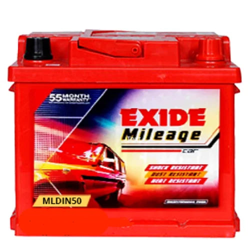 EXIDE 12V 50AH MAINTENANCE FREE BATTERY