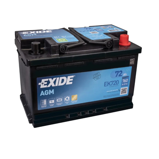 Exide DIN70-AGM L3 12V 70Ah Car Battery