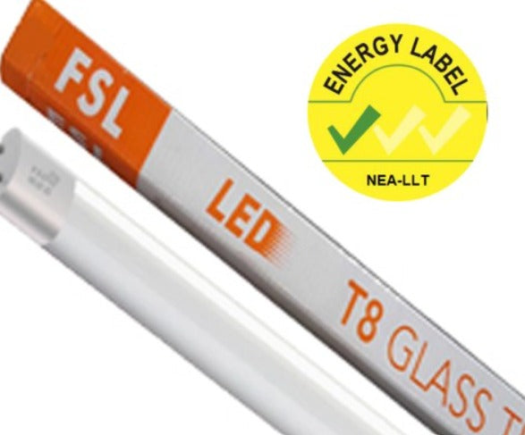 FSL T8 22W 6500K 180-265V LED TUBE x10Pcs