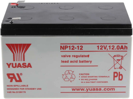 Yuasa 12V 12AH Sealed Lead Acid mf Battery