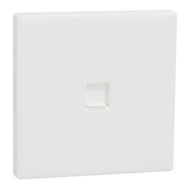 SCHNEIDER KBN31RJ6_WE Data socket, Vivace E, 1 gang, RJ6, Cat6, shuttered, white