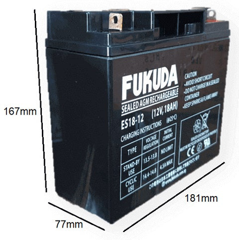 Fukuda ES Series Of Sealed AGM M/F Battery