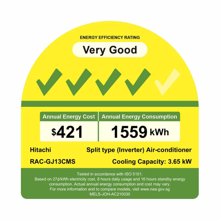 HITACHI INVERTER SINGLE SPLIT AIRCON - SUPPLY ONLY