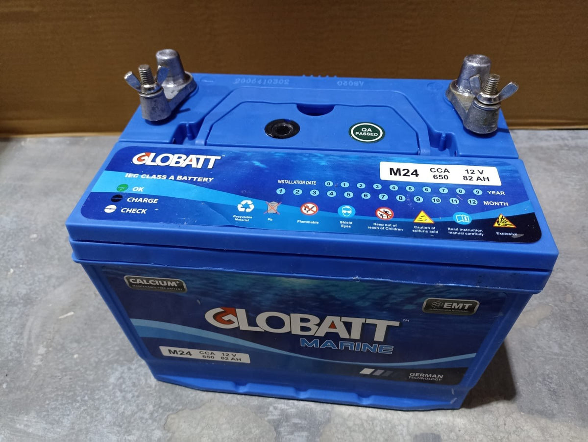 GLOBATT M24 12V 80Ah Maintenance-Free Battery