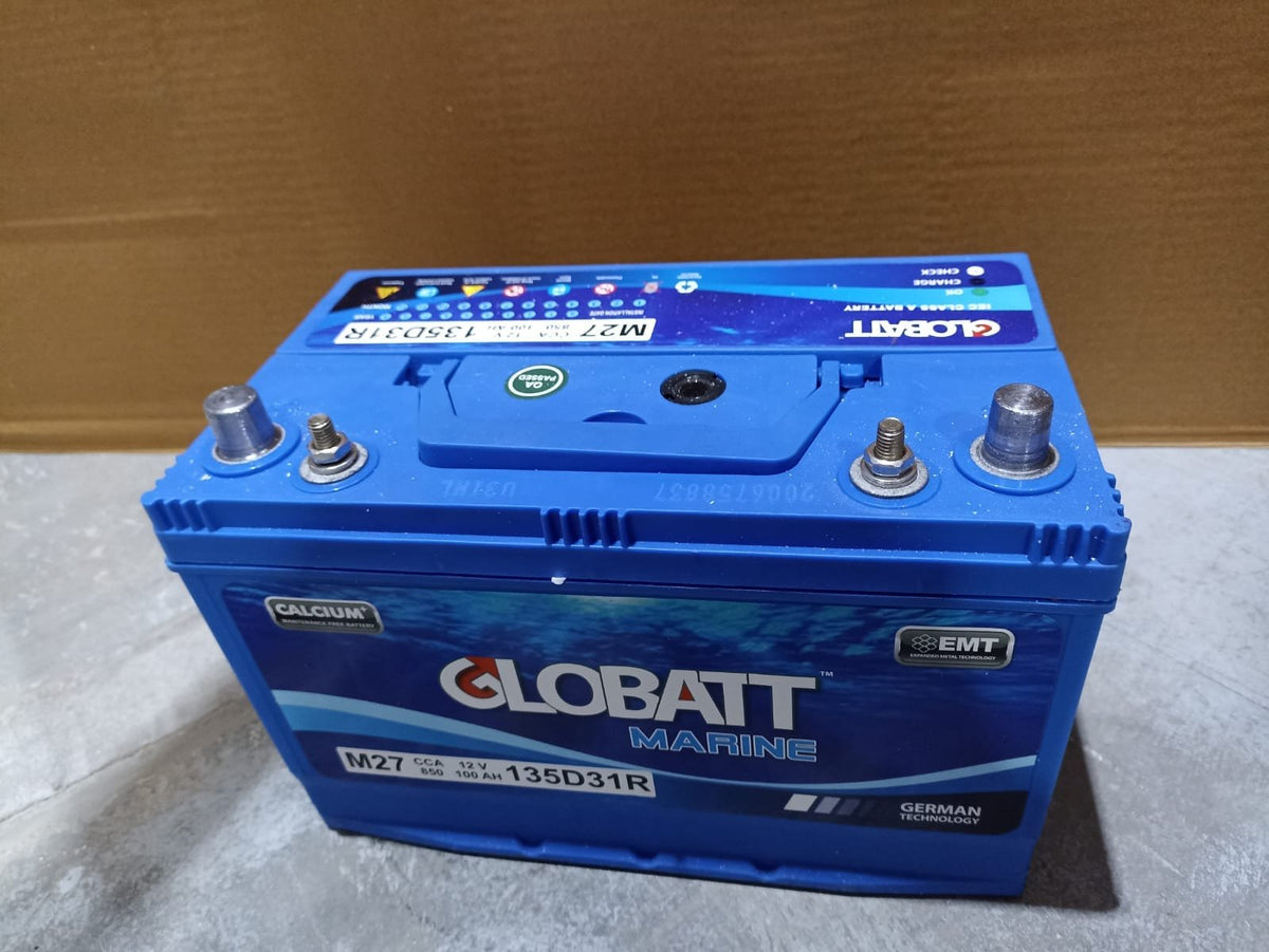 GLOBATT M27 12V 100Ah Maintenance-Free Battery